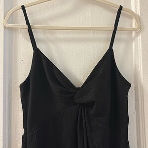 H&M Black Midi Dress